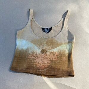 Zhinh Handmade embroidered tank